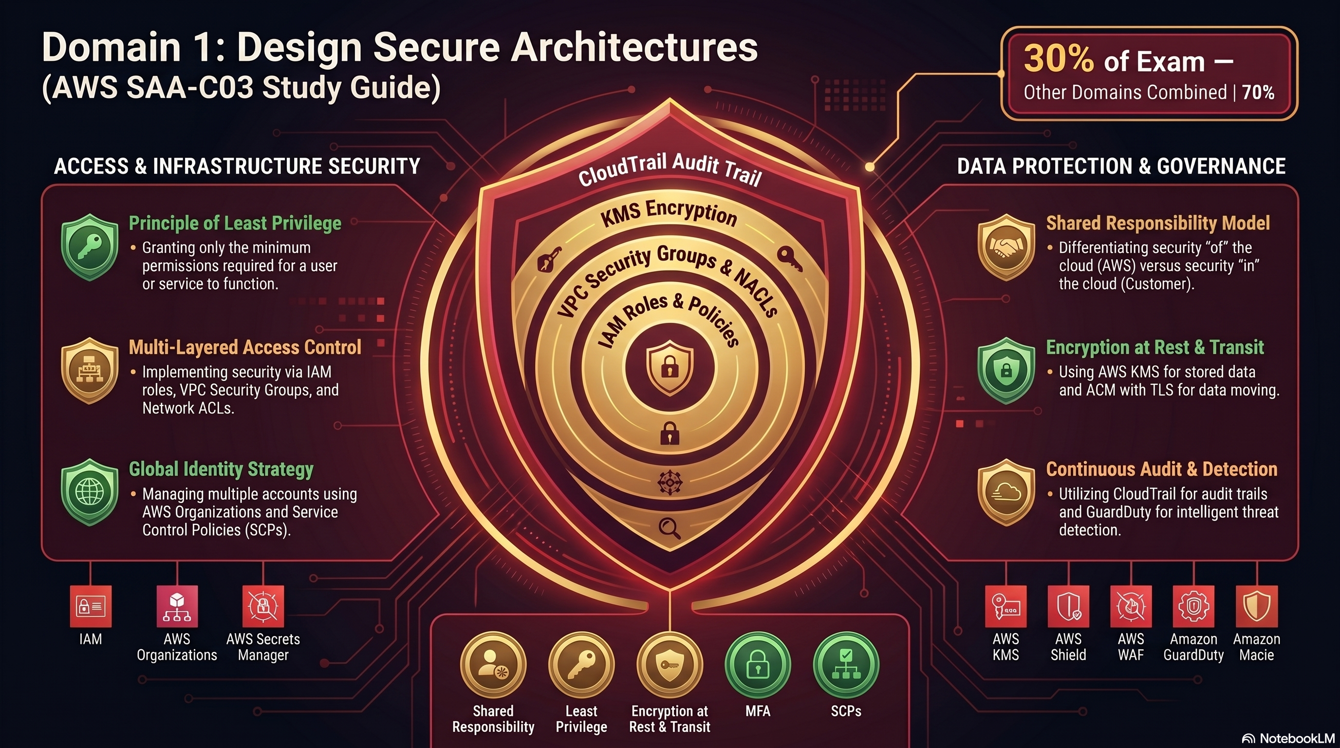 Domain 1: Secure Architecture Design Study Guide
